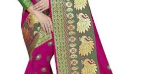 Kanjivaram Style Banarasi Cotton Silk Sarees