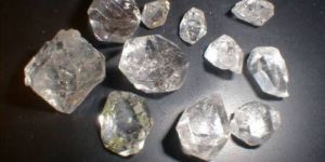 White Rough Diamonds