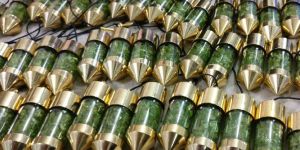 Peridot Bottle Pendulums