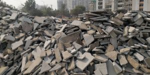 Small AAC Block Rubble