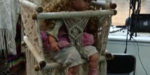 Macrame Baby Hammock