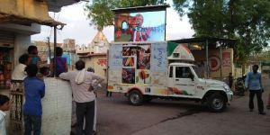 Hydraulic LED Van on Rent in Gujarat 9560562259