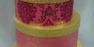 Paper Round Boxes(Set of 4)