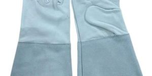 Front Back Full Chrome Welding Safety Gloves