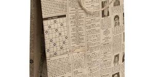 EcoFriendly Newspaper Bags