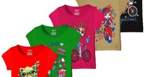 Girls Half Sleeve T-Shirts