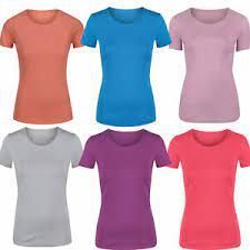 Ladies Round Neck T-shirts