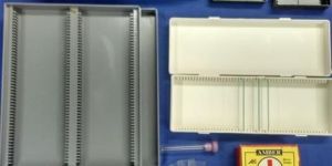 Plastic Microscope Slide Box