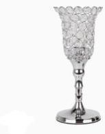 Item No.222 T light Holder Crystal Beads.