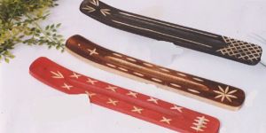 Wooden Incense Stick Holder.