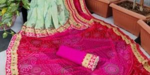 Bandhani Saree