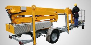 Trailer Mounted Spider Boom Lift