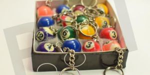 Billiards Key Chain