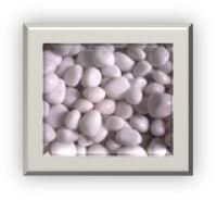 White Polished Pebbles