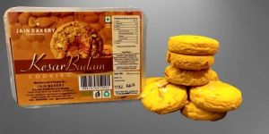 Kesar Badam Cookies