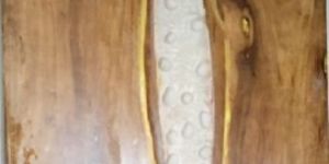 Epoxy Resin Oval Table