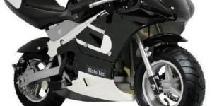 Electric Black Pocket Bike