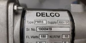 VCB Spring Charging Motor