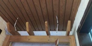 Wooden Finish False Ceiling