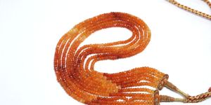 Carnelian Gemstone Beaded Necklace