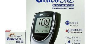 Dr. Morepen BG-03 Gluco One Glucometer Combo, 50 Strips
