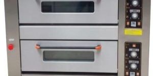 2 Deck 4 Tray Electric Baking Oven