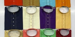 Men's Embroidery Kurta With Churidar