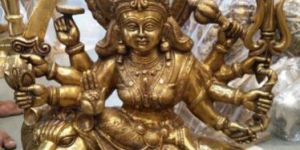 Durga Metal Statue