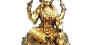 Lakshmi Brass Statue