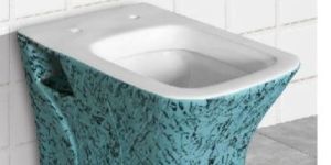 Designer Camry Printed Floor Mount Closet