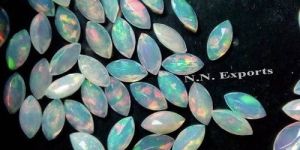 Ethiopian Opal Faceted Marquise Gemstone