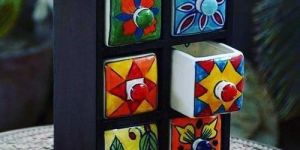 WOODEN CERAMIC DRAWER