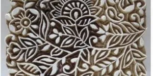 Wooden Textile Printing Blocks