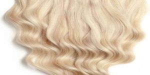 Pure Wavy Clip-in Platinum Blonde