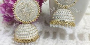 JHUMKAS (WHITE)