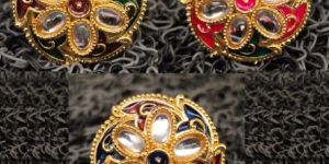 KUNDAN ROUND RING