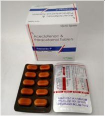 Aceclofenac & Paracetamol Tablets