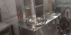 Stainless Steel Chicken Grill Machine