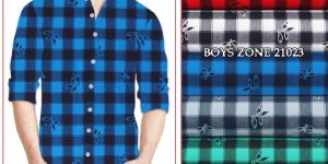Boys Zone Cotton Fabric 20*20 Laffer