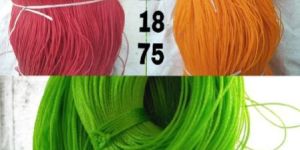 12 Tar Monofilament Mix Colour Braided Rope
