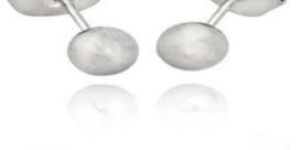 Silver Ball Stud Earring