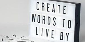 HIPPITY HOP A5 CINEMATIC LED MESSAGE LIGHT BOX