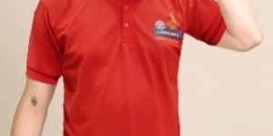 Mens Polo Neck T Shirt