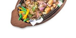 WOODEN SIZZLER PLATE