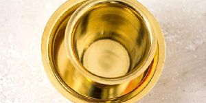 Brass Coffee Dabara/Davara Set