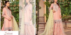 Shree Fabs Sateen Unstitched Suit Material