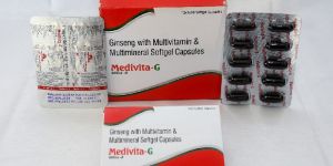 Ginseng with Multivitamin & Multimineral Softgel Capsules