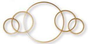 Metal Ring Wall Decor