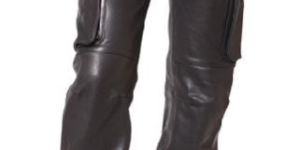 Leather Mens Cargo Pants