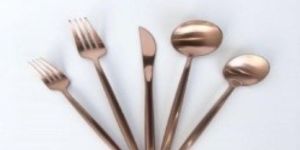 Cyrus Brass Finish Contemporary Cutlery